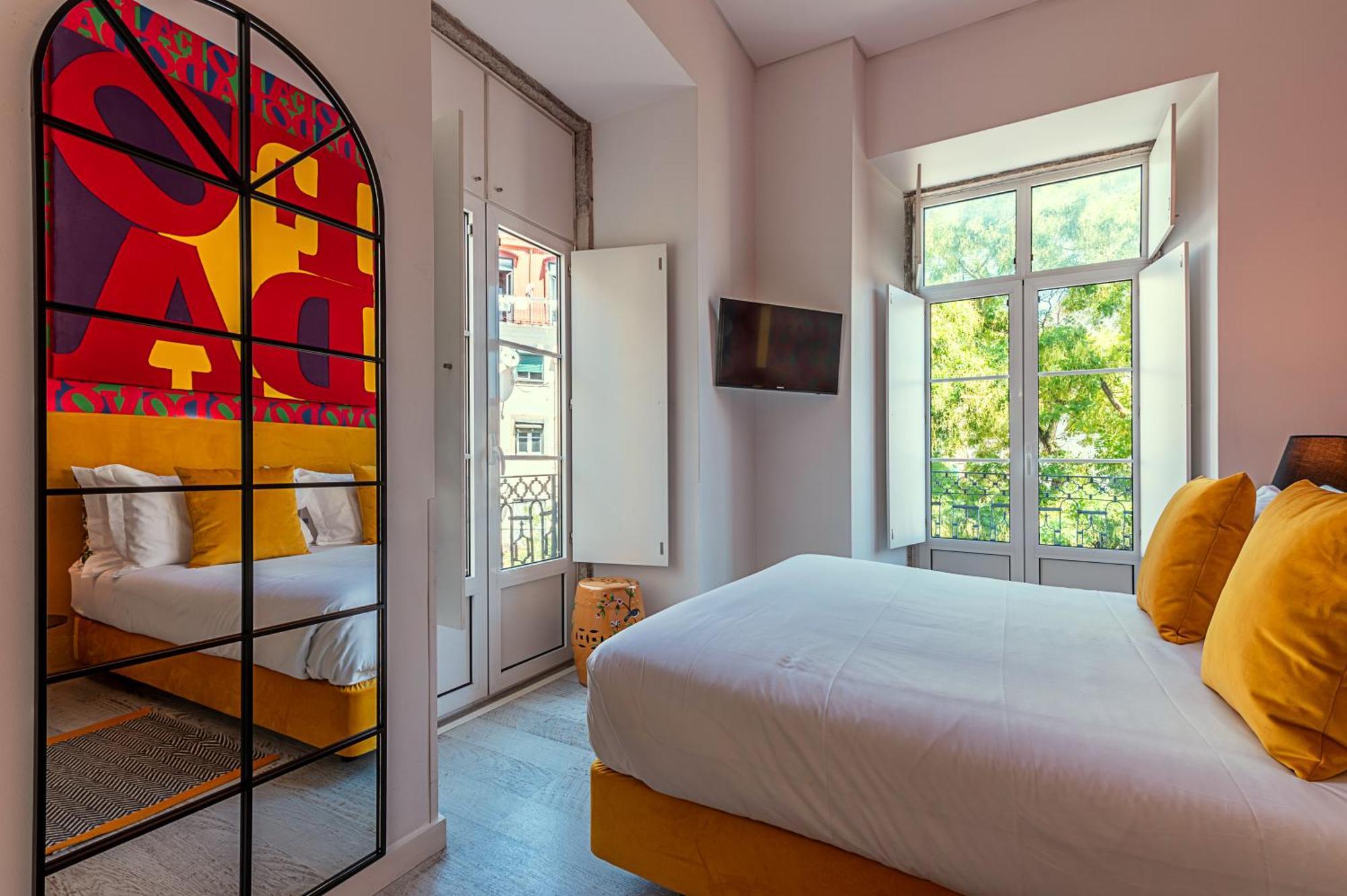Portas Do Ceu Apartman Lisboa Szoba fotó